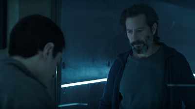 (sighs) We'll check back in
during rounds, but, uh, - The Passage