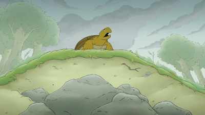 [sighs] With rain clouds like thatand no umbrella. - Frog and Toad