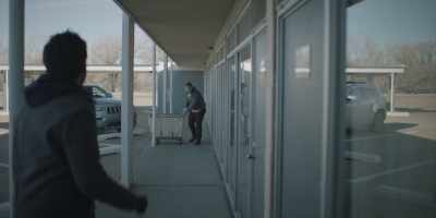 (sighs) Yeah. Dying for a piss,
you know. (chuckles) - Next Exit