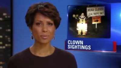 Sightings of a mysterious clown - Pennywise: The Story of IT