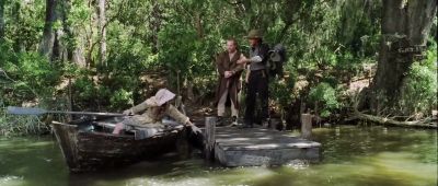 Sign that says Shoot me Ruby - Cold Mountain