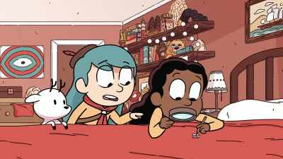 -Sign there, and there, and there.
-Oh, smudged it. - Hilda