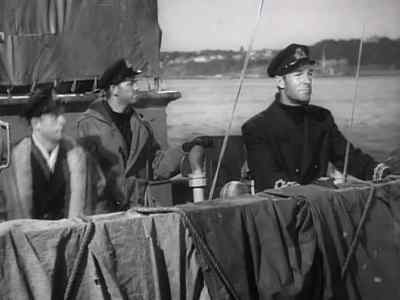 Signal from the Dock Yard officer. - Corvette K 225