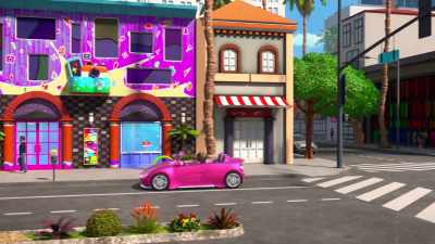 [signal light ticking] - Barbie: A Touch of Magic