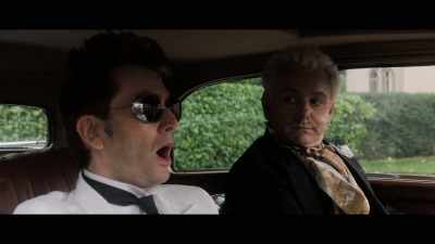 (SIGNAL WARBLES) - Good Omens