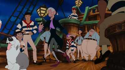 -Silence!
-[music stops] - The Little Mermaid Live!