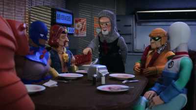Silence!
The loaves have already been paid for. - Marvel's M.O.D.O.K.