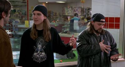 Silent Bob here's an electrical genius - Mallrats