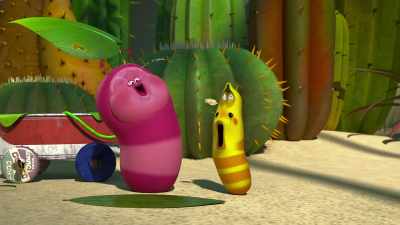 - [silly exclaim]
- [laughs] - Larva Family