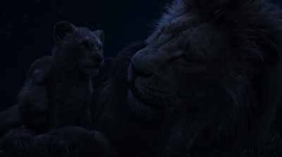 Simba, let me tell you
something my father told me. - The Lion King