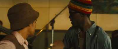 "Simmer Down."
[drumsticks tapping] - Bob Marley: One Love