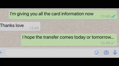 [Simon] I've already done it
so it doesn't matter right now. - The Tinder Swindler