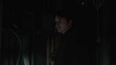 -[Simon] My fucking daughter!
-[Ford groans] - The Bad Seed