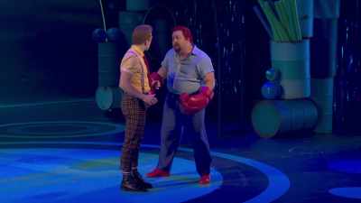 ♪ Simple sponge, simple sponge,
simple sponge... - The SpongeBob Musical: Live on Stage!