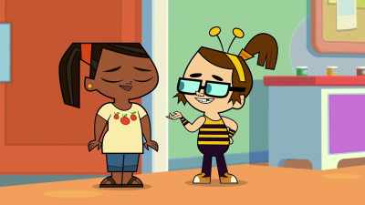 - Simple. The toys accidentally
fell down the stairs - Total DramaRama