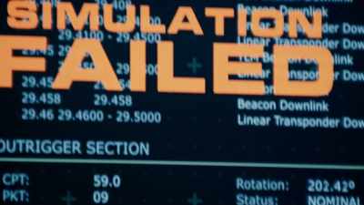 -Simulation failed.
-We overheated. - The Astronauts