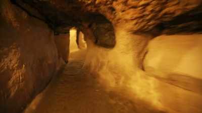 Since ancient times,
catacombs in Rome and Paris - Secrets of the Underground