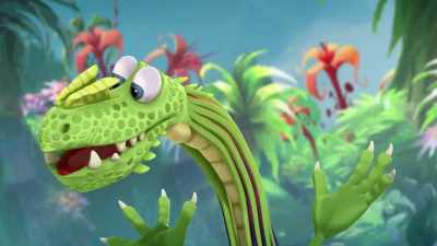 Since when are feathers
important to dinos? - Gigantosaurus