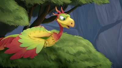 Since when can triceratops fly? - Gigantosaurus