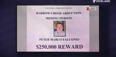Since Falconio disappeared
in the outback in 2001, - The Back Side of Television