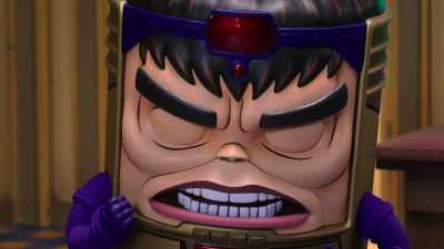 Since I remembered to pack
my portable portal device, - Marvel's M.O.D.O.K.