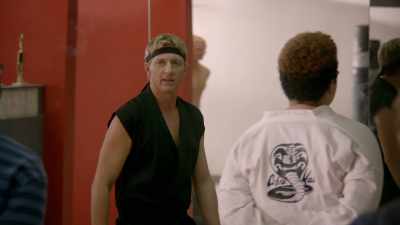 Since you joined Cobra Kai,
I have been hard on you. - Cobra Kai