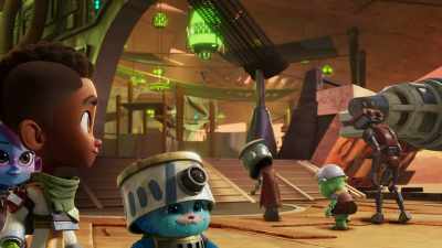 Since you like to fly,
how would you like to fly us out of here? - Star Wars: Young Jedi Adventures