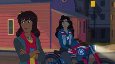Since you managed to get here alive, - Marvel Rising: Playing with Fire