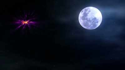 Since it moved erratically
and grew bigger and brighter, - Alien Chronicles: Top UFO Encounters