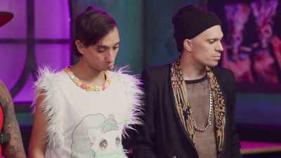 Since she's not
allowed to continue on - The Boulet Brothers' Dragula: Titans
