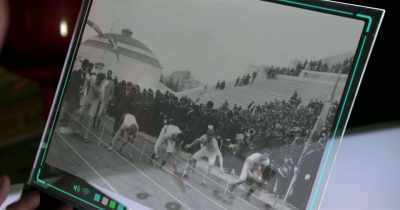 Since the 1896 Olympics, - White Rabbit Project