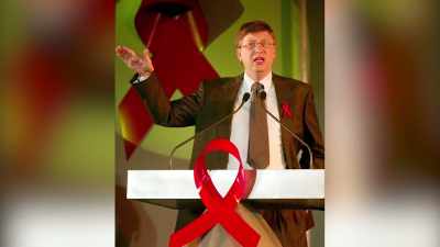 Since The Global
Fund was created, - Tech Billionaires: Bill Gates