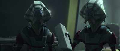 Since the spice
has been returned, - Star Wars: The Bad Batch