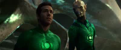 Since time immemorial the Green Lantern Corpshas served as the keepers of peace order and justice throughout the universeTo be chosen to join its ranks is the highest of honorsand the greatest of responsibilitiesYeah Yeah that part I heard about - Green Lantern