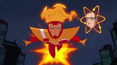 Since we tracked her
here to Gotham City, - Justice League Action