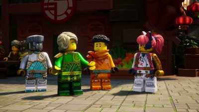 Since you two know
the people of Crossroads - LEGO Ninjago: Dragons Rising