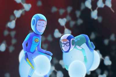Since water definitely goes,
maybe its molecules will go too. - The Magic School Bus Rides Again