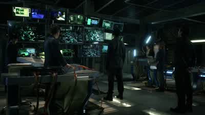 Man: Sir, all vents and hatchways to section 17 are closed. - The 100