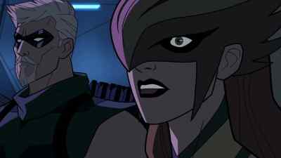 Sinestro! How did
he follow us here? - Green Lantern: Beware My Power