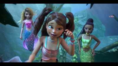 -[sing-song] Catch me if you can.
-[laughs] - Mermaid Magic
