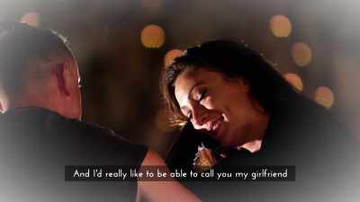 SINGER:
# And then she asked me - Love Island
