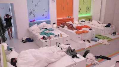 SINGER: # But
it's the only thing - Love Island