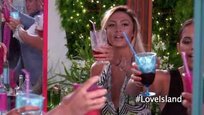 SINGER: # Hey, my boy,
ain't nobody # - Love Island