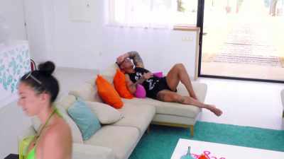 SINGER: # We'll share
the shelter... # - Love Island