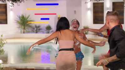 SINGER:
# We're gonna come together - Love Island