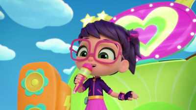 ♪ Singing and a-dancing
and a-rockin' nonstop ♪ - Abby Hatcher