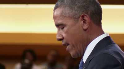 ♪ (SINGING "AMAZING GRACE") ♪ - Obama: In Pursuit of a More Perfect Union