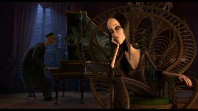 (SINGING) Everybody hurts - The Addams Family
