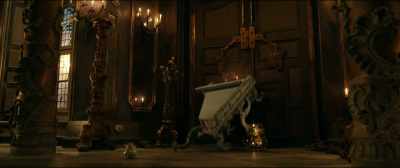 (SINGING) Hearts ablaze, banners high
We go marching into battle - Beauty and the Beast
