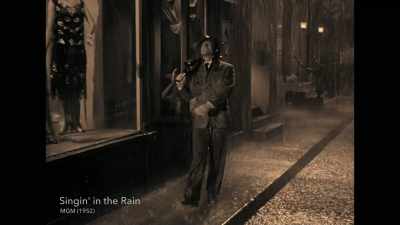 ♪ Singing in the rain,
just singing in the rain... - Making Waves: The Art of Cinematic Sound